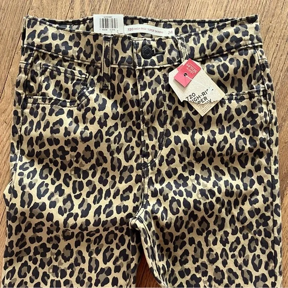 Levi’s 720 High-Rise Supper Skinny Pants 00Med W24 L30 - Picture 2 of 6